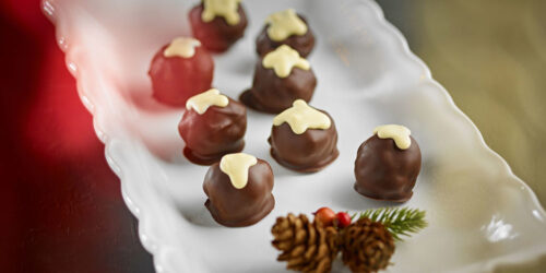 Christmas Pudding Truffles